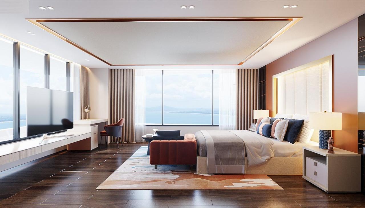 Vias Hotel Vũng Tàu Exterior foto 3D interior rendering of a bedroom